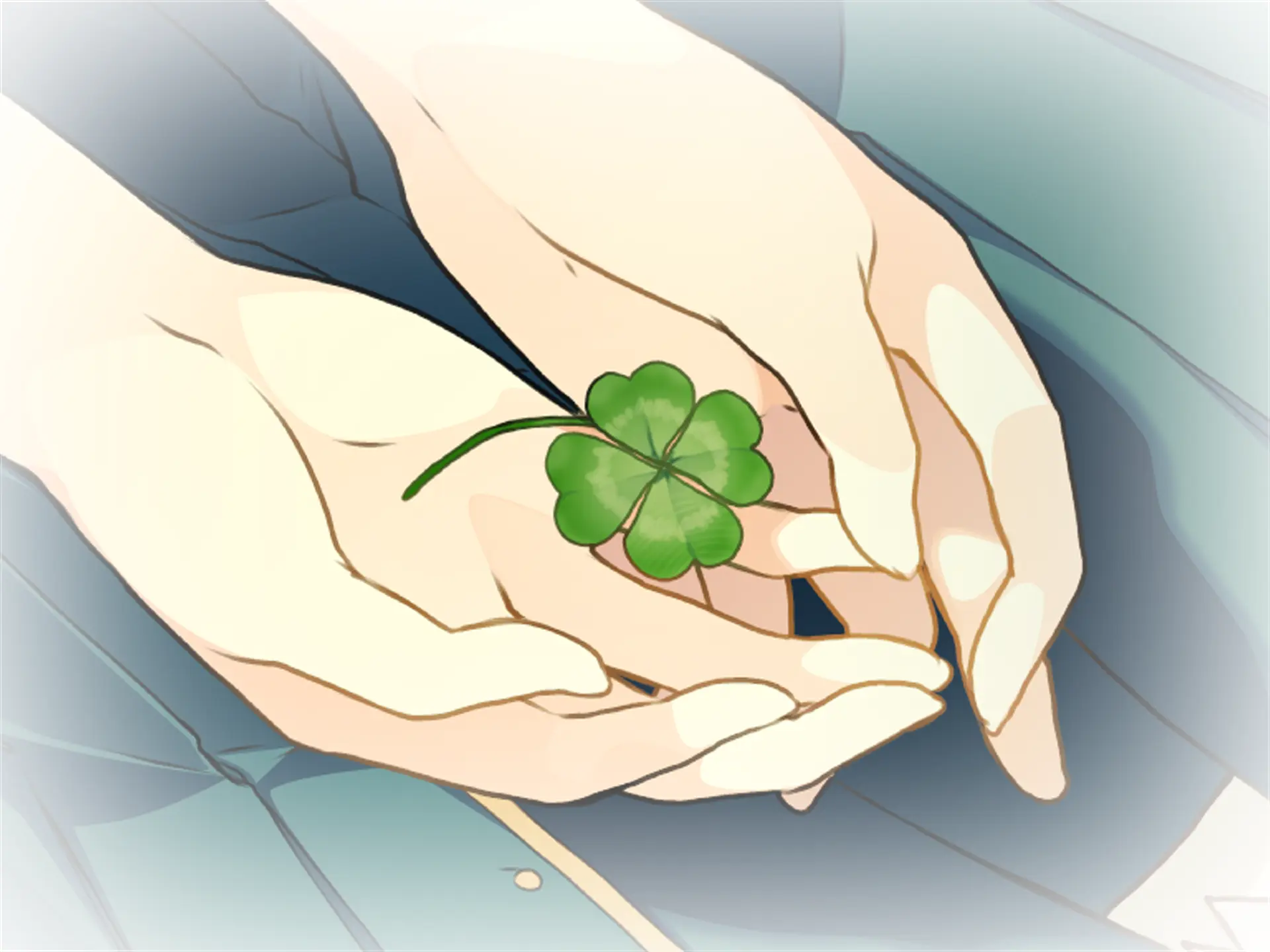 GR01｜予君四葉草，戀心癡情筆下文字 的封面